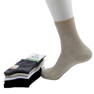 High quality Bamboo fiber brand business men socks spring summer male breathable mesh casual short socks 5pairs/lot s262
