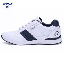 BONA New Popular Style Men Casual Shoes Lace Up Comfortable Shoes Men Soft Lightweight Outsole Hombre  Free  Shipping