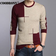 COODRONY Winter New Arrivals Thick Warm Sweaters O-Neck Wool Sweater Men Brand-Clothing Knitted Cashmere Pullover Men 66203