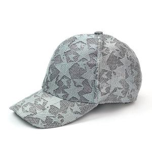New fashion Hat Unisex Men Women Baseball Cap Sun Adjustable Stars Printing Lace hip hop Hat bone masculino