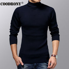 COODRONY Turtleneck Sweater Men Winter Thick Warm Wool Sweaters Christmas Knitted Cashmere Pullover Men Slim Fit Jersey Man 6703