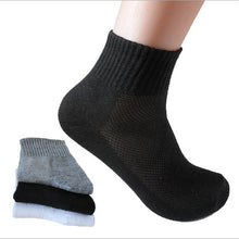 Men Spring Autumn Black Mesh Socks Man Cotton Socks Male Gray Socks 10pairs/lot