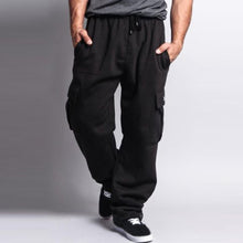 Men Pants Autumn Winter Fashion Buggy Harem Sweat Pants Plus Size Casual Sportswear Cargo Long Trousers Pockets 3XL 2018 New