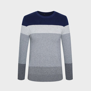 2018 New Autumn Winter Fashion Brand Clothing Men's Sweaters O-Neck Slim Fit Men Pullover 100% Cotton Knitted Sweater Men M-5XL