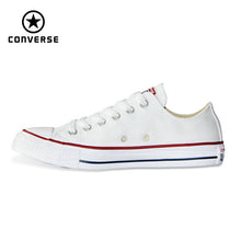 new Original Converse all star canvas man and women low classic sneakers Skateboarding Shoes black color free shipping 101000