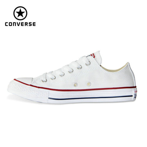 new Original Converse all star canvas man and women low classic sneakers Skateboarding Shoes black color free shipping 101000