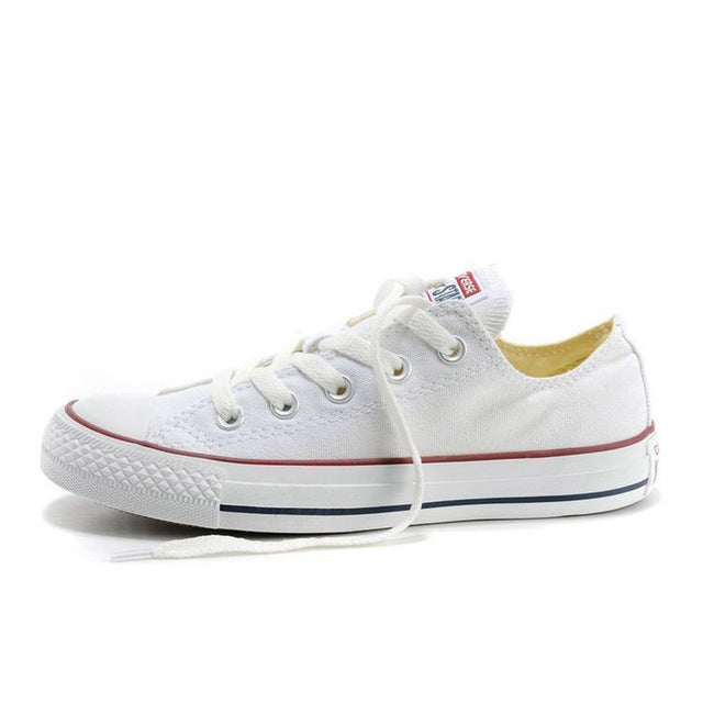 New Arrival Authentic Converse Classic Canvas Low Top Skateboarding Shoes Unisex Anti-Slippery Sneakser