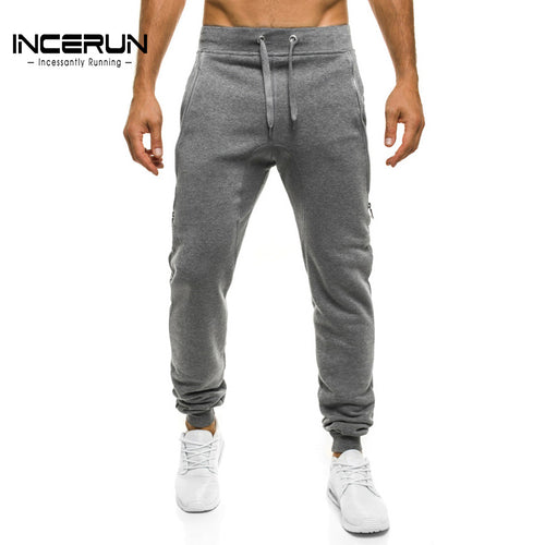 INCERUN 2018 Brand Gyms Men's Pants Joggers Casual Men Sweatpants Joggers Trousers Gyms Clothing High Quality Bodybuilding Pants