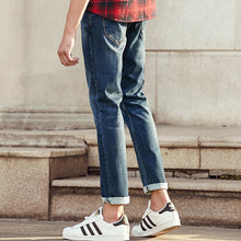 Pioneer Camp New casual jeans men brand clothing fashion solid denim trousers male top quality slim fit denim pants ANZ703098