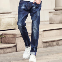 Pioneer Camp New casual jeans men brand clothing fashion solid denim trousers male top quality slim fit denim pants ANZ703098