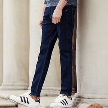 Pioneer Camp New casual jeans men brand clothing fashion solid denim trousers male top quality slim fit denim pants ANZ703098