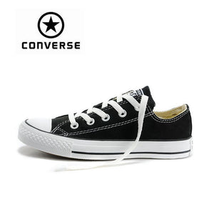 New Arrival Authentic Converse Classic Canvas Low Top Skateboarding Shoes Unisex Anti-Slippery Sneakser