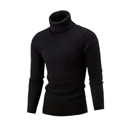 NEW 2018 Winter Mens  Fashion  Sweaters and Pullovers Men Brand Sweater Male Outerwear Jumper Knitted Turtleneck Sweaters M-XXL