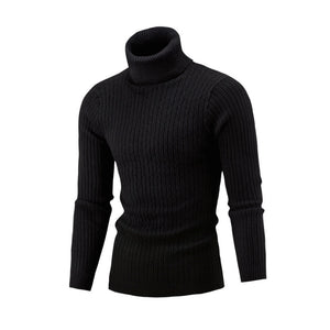 NEW 2018 Winter Mens  Fashion  Sweaters and Pullovers Men Brand Sweater Male Outerwear Jumper Knitted Turtleneck Sweaters M-XXL